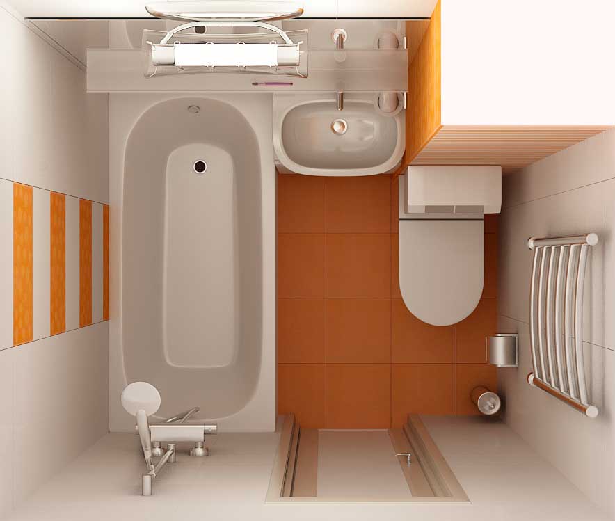 Kombinirani dizajn kupaonice. 50 slika 2018