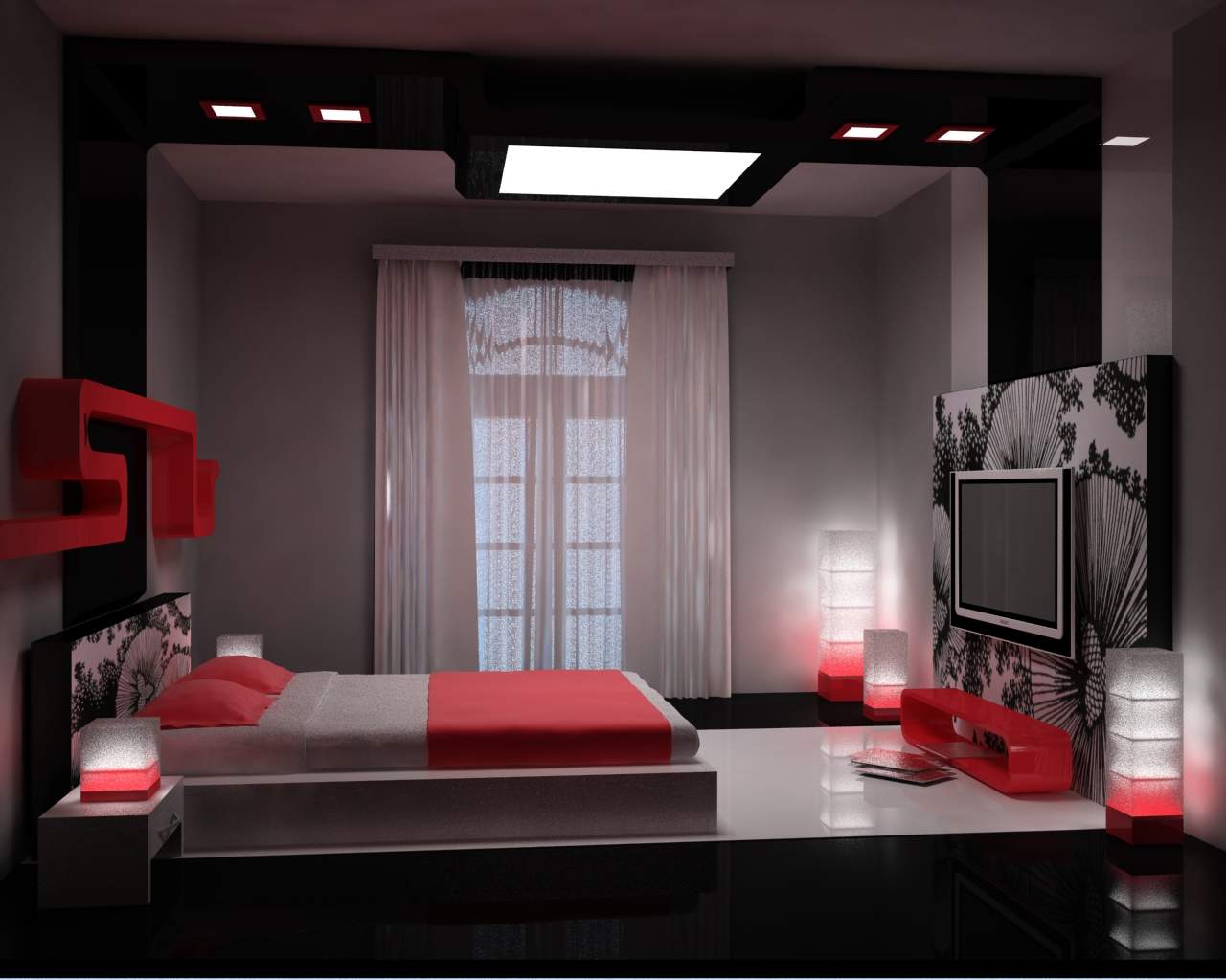 Страстные спальни. Интерьер комнаты. Черно красная спальня. Спальня в Красном стиле. Дизайнерская комната.