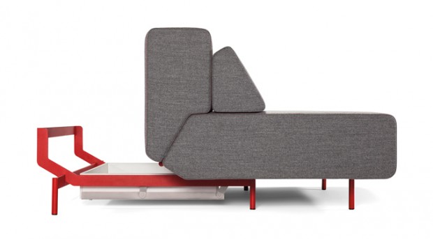 Удобный современный многофункциональный диван Pil-low 3