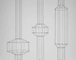 Элегантные и утонченные : Светильники WIREFLOW, зрительно создающие 2D освещение