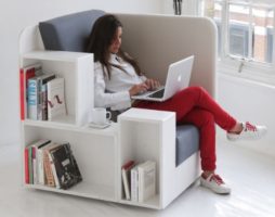Мебель недели: модульное и многофункциональное кресло-офис для чтения