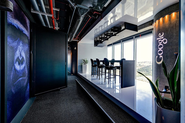 На фото: офис Google в Тель-Авиве