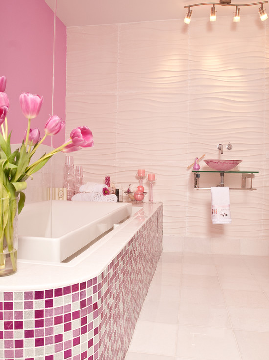 Ванная Комната В Розовых Тонах Фото