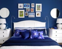 Психологическая эстетика синей спальни
