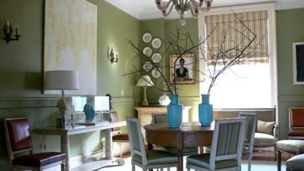 Уникальная эстетика – оливковый цвет в интерьере