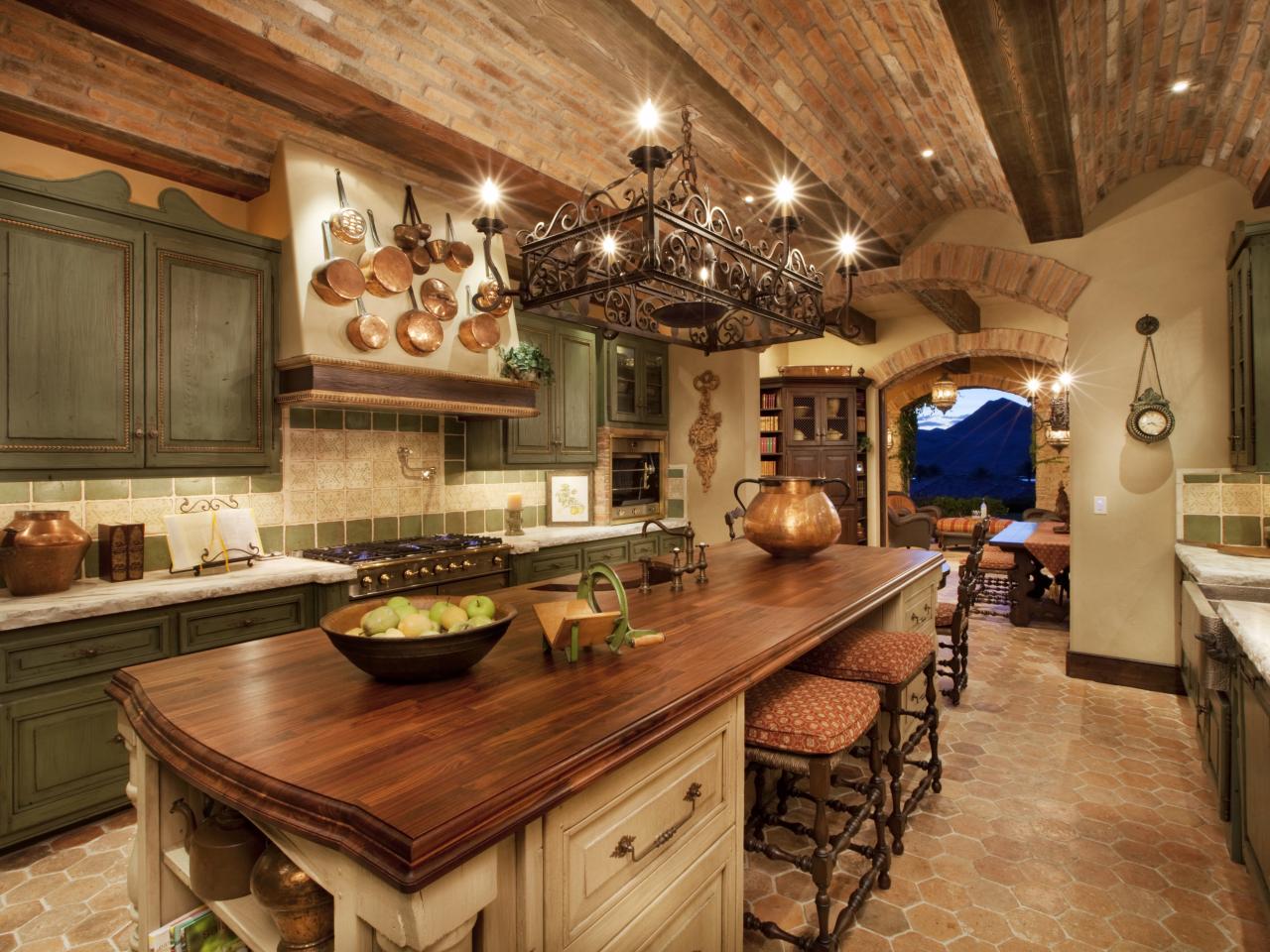 кухня в деревянном стиле бесплатно