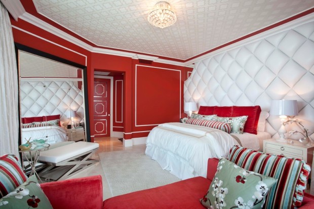 красная спальня