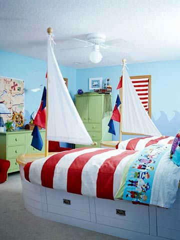 детская комната в пиратском стиле