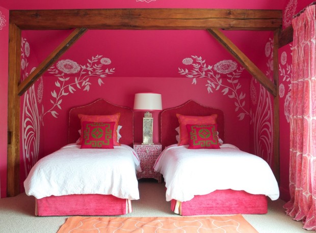 розовая спальня 