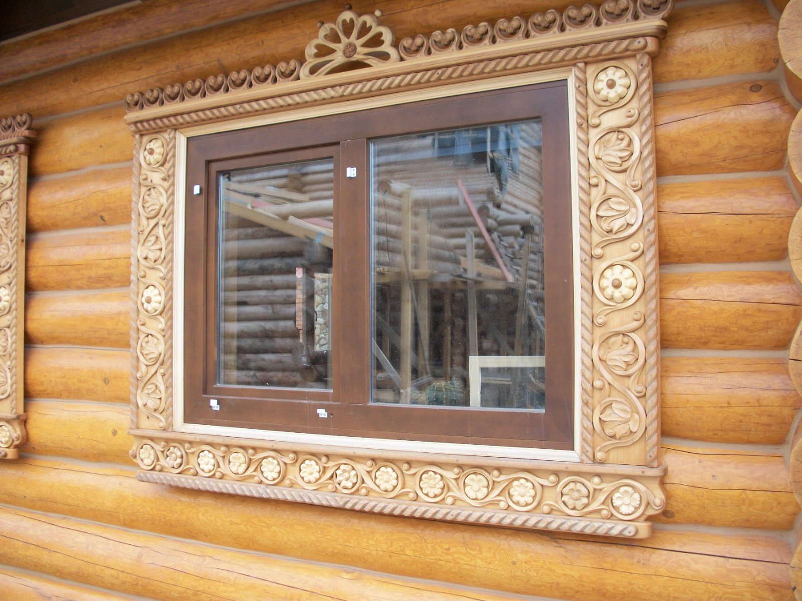  на окна в деревянном доме - фото примеров