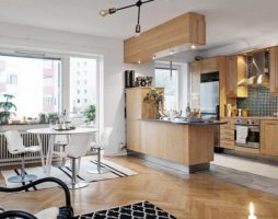 Необходимость оформления кухни-студии в городской квартире