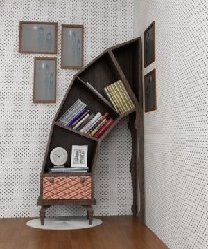 Как и где хранить книги в интерьере