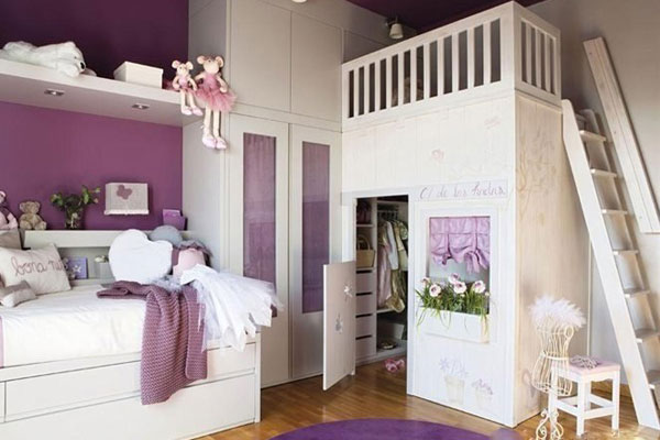 дизайн детской комнаты для девочек