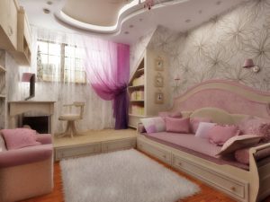 Дизайн детской комнаты для девочек 9-12 лет