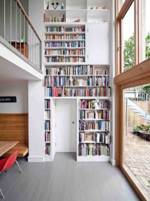 Оформление и дизайн домашней библиотеки в интерьере