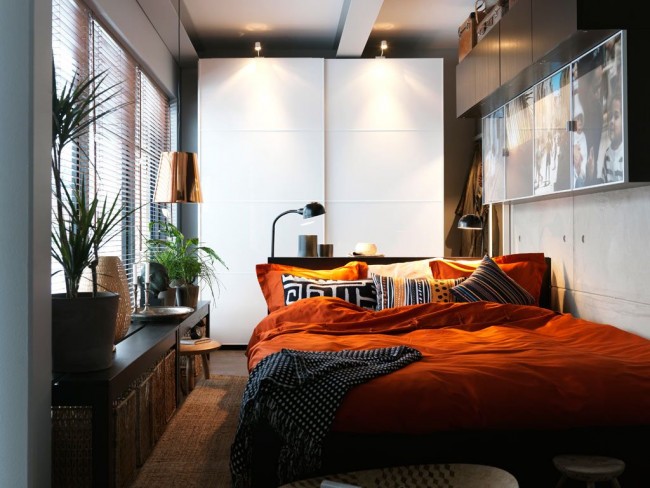 Дизайн спальни 13 кв м