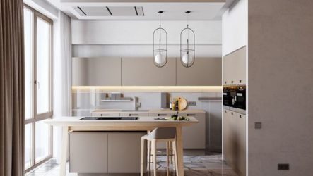 Кухня кремового цвета: методы формирования благородной палитры для дизайна интерьера