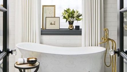 Сказочно прекрасная ванная комната: дизайн в классическом стиле