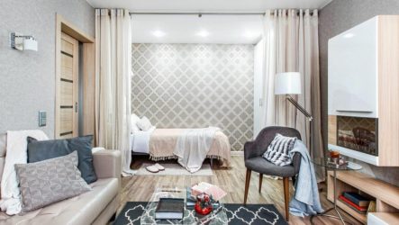 Создание комфортной спальни в однокомнатной квартире