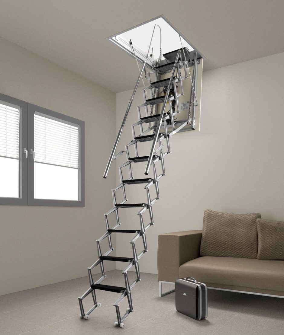 выдвижные чердачные лестницы